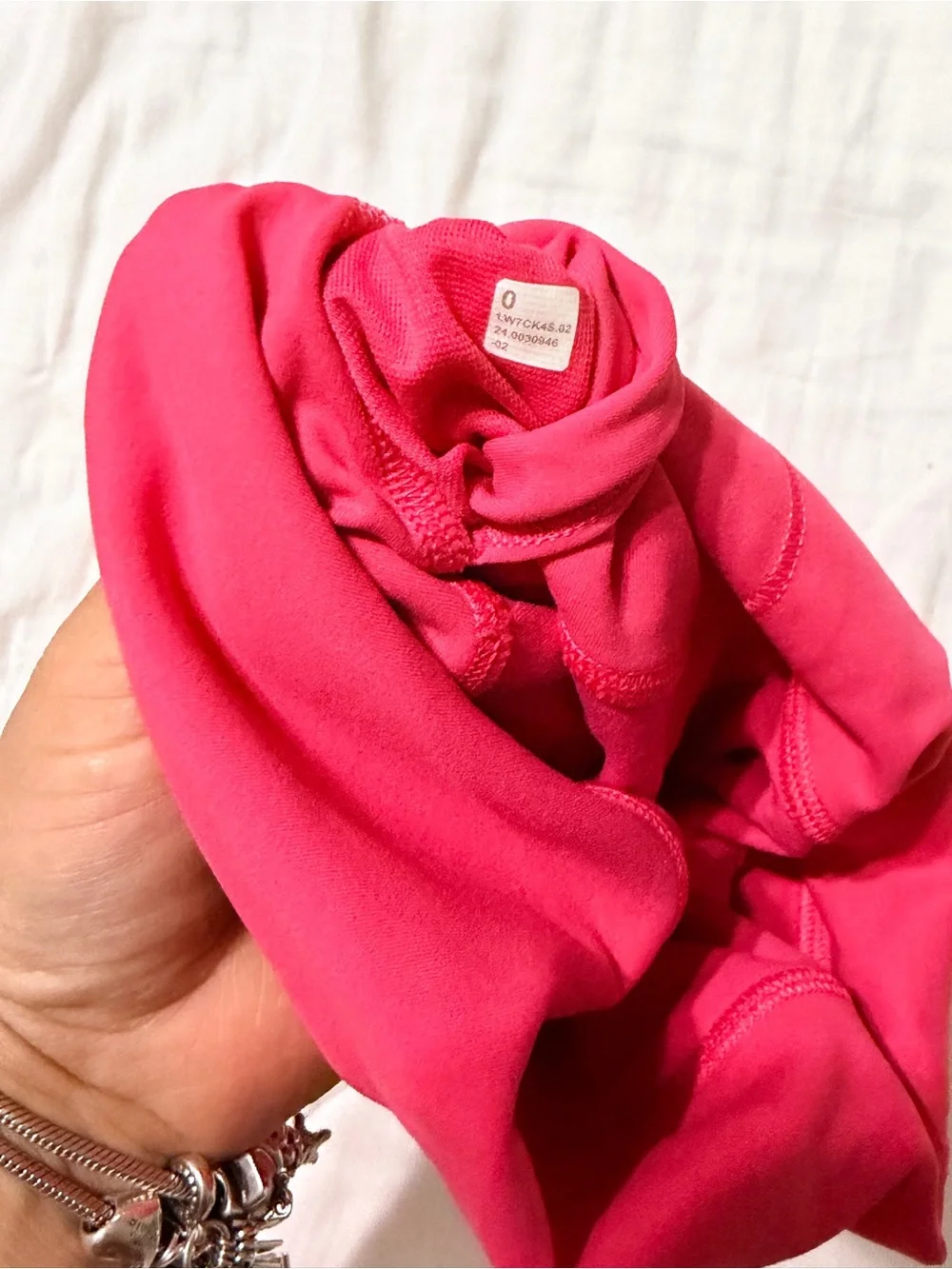 lululemon athletica High-Rise Bike Shorts in Bright Pink